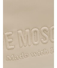 LOVE MOSCHINO SIGNATURE LOVE Bolso de mano con bandolera Marfil - Bolsos Mujer - 3