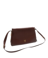 PINKO TRIPLET Bolso de hombro vino borgo&ntilde;a-oro antiguo - Bolsos Mujer - 2