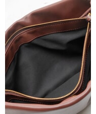 PINKO TRIPLET Bolso de hombro vino borgo&ntilde;a-oro antiguo - Bolsos Mujer - 5