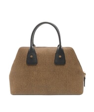 BORBONESE GEMINI Bolso de mano, con bandolera op natural / negro - Bolsos Mujer - 4