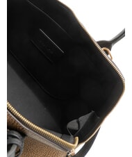 BORBONESE GEMINI Bolso de mano, con bandolera op natural / negro - Bolsos Mujer - 5