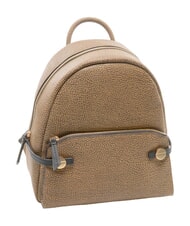 BORBONESE GEMINI Mochila de mujer op natural / negro - Bolsos Mujer - 4