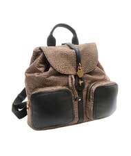 BORBONESE POCHE Mochila con bolsillos OP / NATURAL / NEGRO - Bolsos Mujer - 4