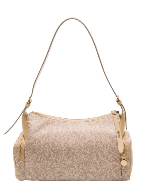 POCHE Bolso de hombro arena - Bolsos Mujer