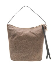 BORBONESE PRIVE Bolso de hombro vertical OP / NATURAL / NEGRO - Bolsos Mujer - 4