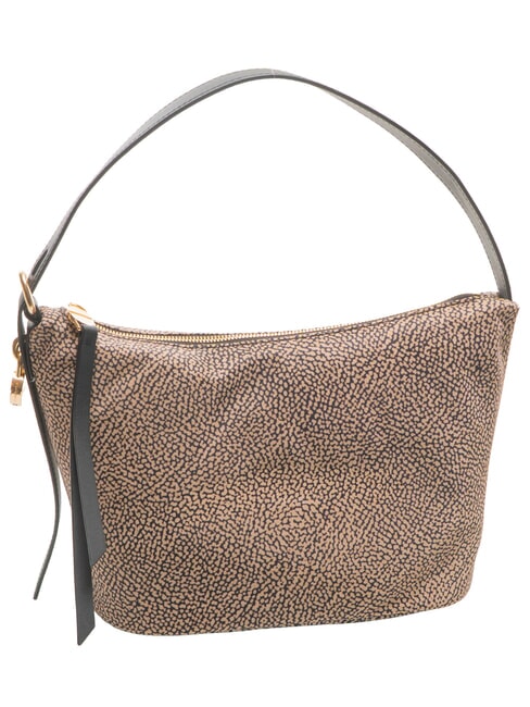 PRIVE Bolso de hombro tipo hobo OP / NATURAL / NEGRO - Bolsos Mujer