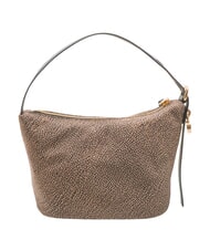BORBONESE PRIVE Bolso de hombro tipo hobo OP / NATURAL / NEGRO - Bolsos Mujer - 4