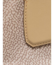 BORBONESE VIS-A-VIS Bolso de mano con bandolera arena - Bolsos Mujer - 3