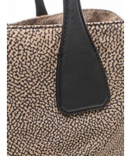 BORBONESE VIS-A-VIS Bolsa de la compra OP / NATURAL / NEGRO - Bolsos Mujer - 3