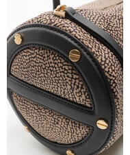 BORBONESE VIS-A-VIS Bolso de hombro OP / NATURAL / NEGRO - Bolsos Mujer - 3