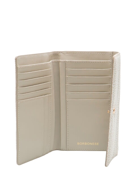 CLASSICA MEDIUM Cartera Mujer algod&oacute;n blanco - Carteras Mujer