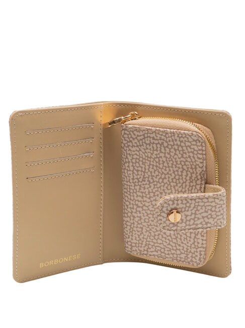 CLASSICA Cartera mediana con bolsillo para monedas arena - Bolsos Mujer