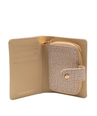 BORBONESE CLASSICA Cartera mediana con bolsillo para monedas arena - Bolsos Mujer - 2