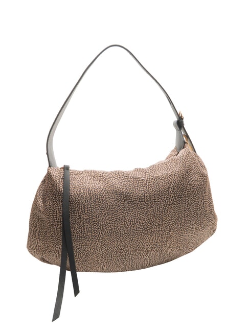 PRIVE Bolso de hombro tipo hobo OP / NATURAL / NEGRO - Bolsos Mujer