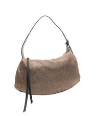 BORBONESE PRIVE Bolso de hombro tipo hobo OP / NATURAL / NEGRO - Bolsos Mujer - 2