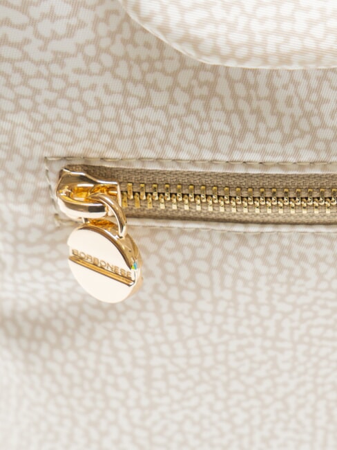 MEDIUM ECO LINE Mochila mediana de tela algod&oacute;n blanco - Bolsos Mujer