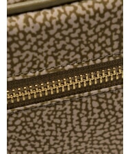 BORBONESE BORBONESO Mini bolso bandolera de tela aceituna - Bolsos Mujer - 3