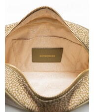 BORBONESE BORBONESO Mini bolso bandolera de tela aceituna - Bolsos Mujer - 5