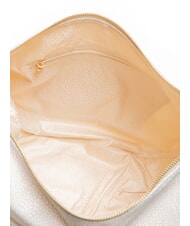 BORBONESE BORBONESO Bolso LUNA Hobo, mediano algod&oacute;n blanco - Bolsos Mujer - 5