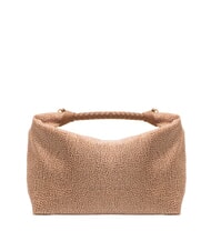 BORBONESE PLIE Bolso de hombro tipo hobo beiger yegua - Bolsos Mujer - 4