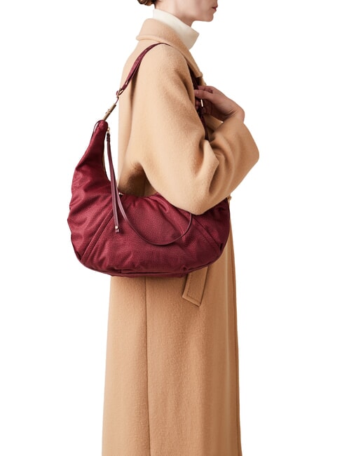 FOLD Bolsa de hombro merlot - Bolsos Mujer