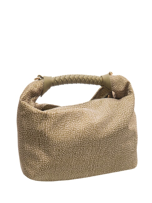 PLIE Bolso de hombro tipo hobo aceituna - Bolsos Mujer