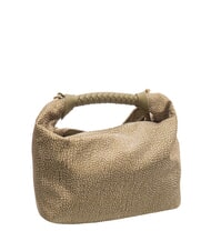 BORBONESE PLIE Bolso de hombro tipo hobo aceituna - Bolsos Mujer - 2