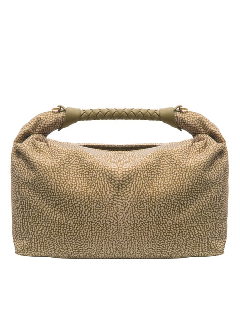PLIE Bolso de hombro tipo hobo aceituna - Bolsos Mujer
