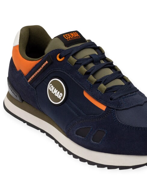 TRAVIS SPORT COLORS Zapatillas azul marino/militar/naranja - Zapatos Hombre
