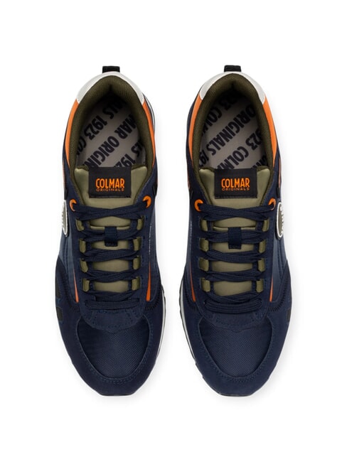 TRAVIS SPORT COLORS Zapatillas azul marino/militar/naranja - Zapatos Hombre