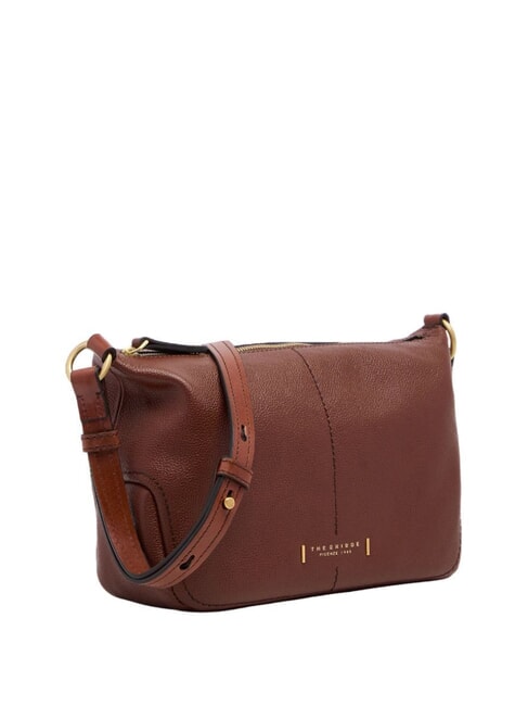 LETIZIA Bolso de hombro, piel BROWN - Bolsos Mujer