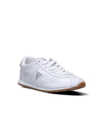 GUESS TIAH3 Zapatillas de cuero blanco - Zapatos Mujer - 2