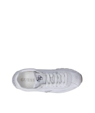 GUESS TIAH3 Zapatillas de cuero blanco - Zapatos Mujer - 4