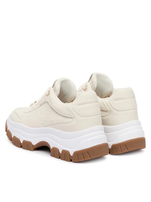 BERRETT2 Zapatillas deportivas gruesas CREMA - Zapatos Mujer