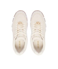 GUESS BERRETT2 Zapatillas deportivas gruesas CREMA - Zapatos Mujer - 4