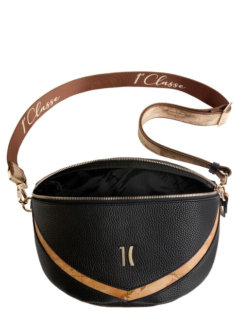 CASTLE Ri&ntilde;onera maxi, en piel granate negro - Bolsos Mujer