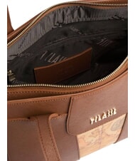 ALVIERO MARTINI PRIMA CLASSE WINDY CITY Bolsa de compras grande casta&ntilde;a - Bolsos Mujer - 3