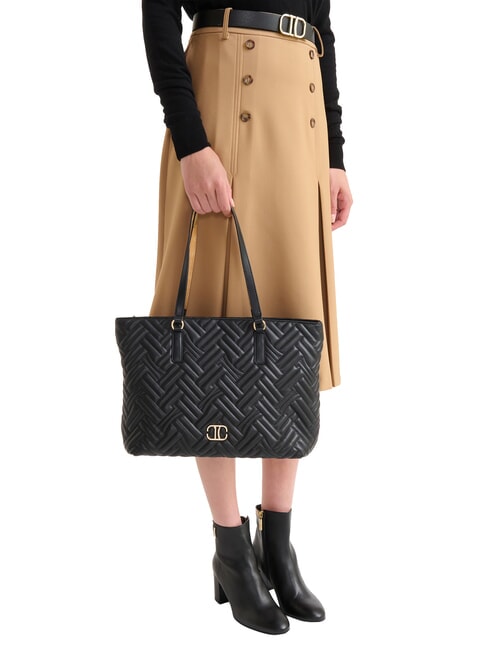 MATELASSE Bolsa de la compra negro - Bolsos Mujer