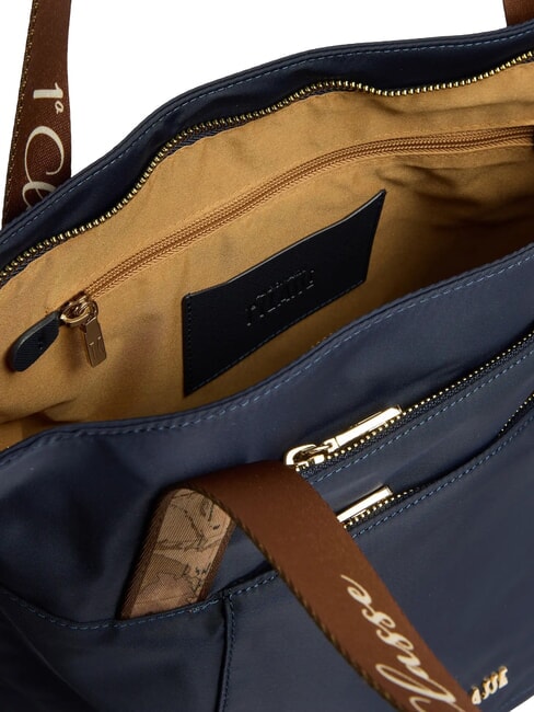 STORMY NYLON Bolsa de compras de nailon reciclado noche azul - Bolsos Mujer