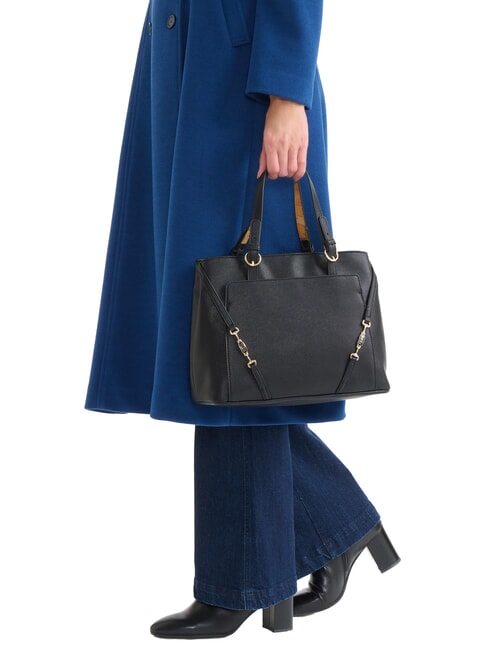 SCOTTISH CAVIAR Bolso de mano, con bandolera ajustable. negro - Bolsos Mujer