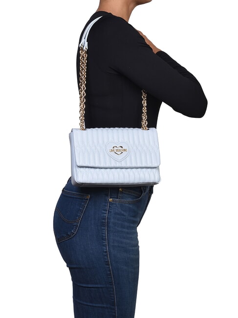 BUBBLY LOVE Mini bolso de hombro / bandolera azul claro - Bolsos Mujer