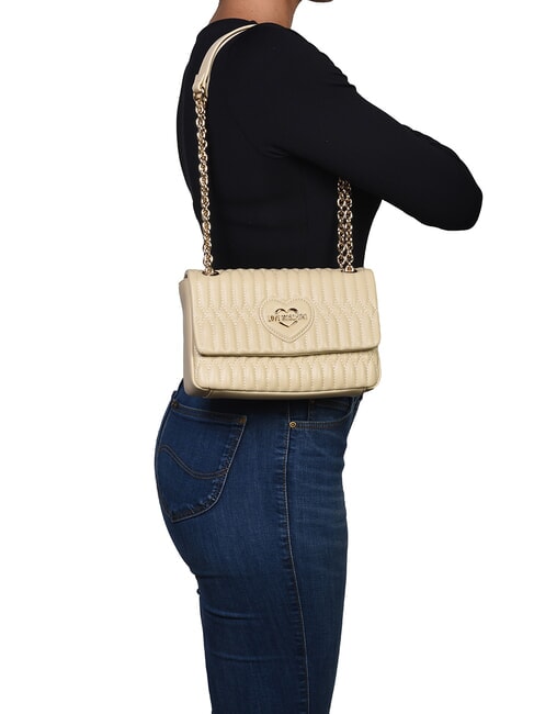 BUBBLY LOVE Mini bolso de hombro / bandolera manteca - Bolsos Mujer