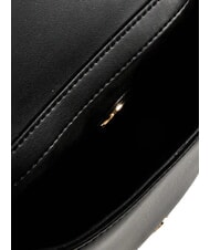 LOVE MOSCHINO BUBBLY LOVE Mini bolso de hombro negro - Bolsos Mujer - 3