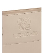 LOVE MOSCHINO ITEM PAIR Bolso de hombro Marfil - Bolsos Mujer - 3