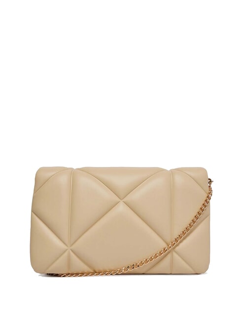 EMBOSSED Mini bolso de hombro gris pardo - Bolsos Mujer