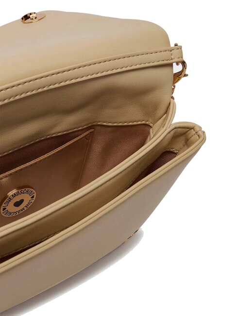 EMBOSSED Mini bolso de hombro gris pardo - Bolsos Mujer