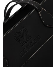 LOVE MOSCHINO ITEM PAIR Bolso de hombro negro - Bolsos Mujer - 3