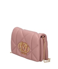 LOVE MOSCHINO EMBOSSED Mini bolso de hombro Rosa - Bolsos Mujer - 2