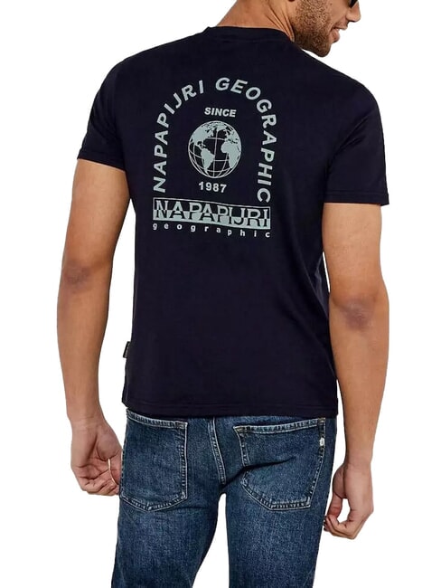 S-DATI Camiseta de algod&oacute;n blu marine - camiseta