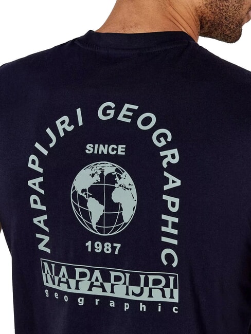 S-DATI Camiseta de algod&oacute;n blu marine - camiseta